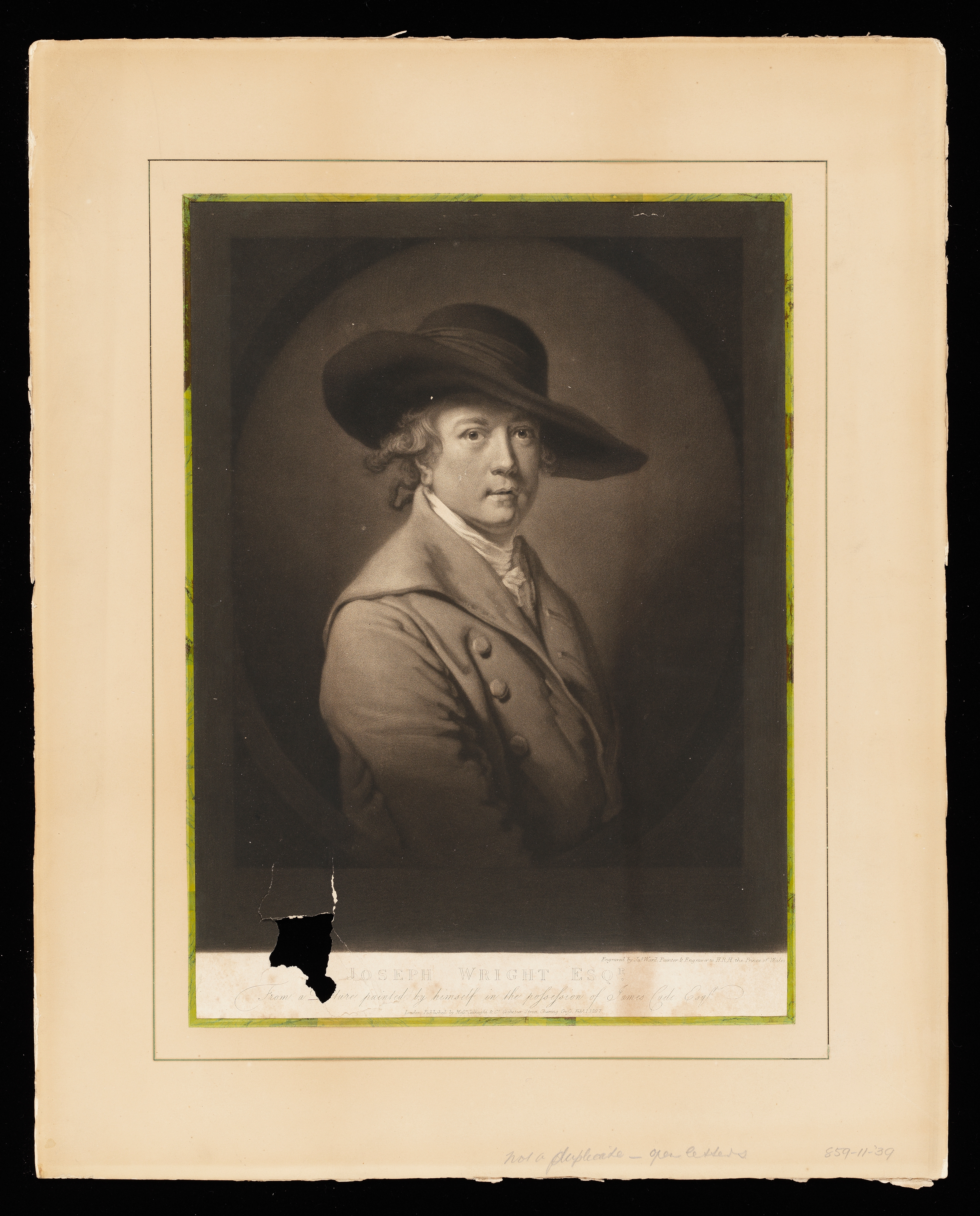 Oil painting, 'The Dead Soldier, from John Langhorne's 'Country Justice' after Joseph Wright.  66 x 86.3.; Oil painting; 'The Dead Soldier'; 26 in x 34 in; Nicolson rejects this work as by Wright. Compare to his pl.281 Cat.240, version s/d 1789; c.1789 (or after, if a copy); height 26 in, width 34 in; Oil painting; 'The Dead Soldier'; 26 in x 34 in; Graves Gallery 1910 GLAZED