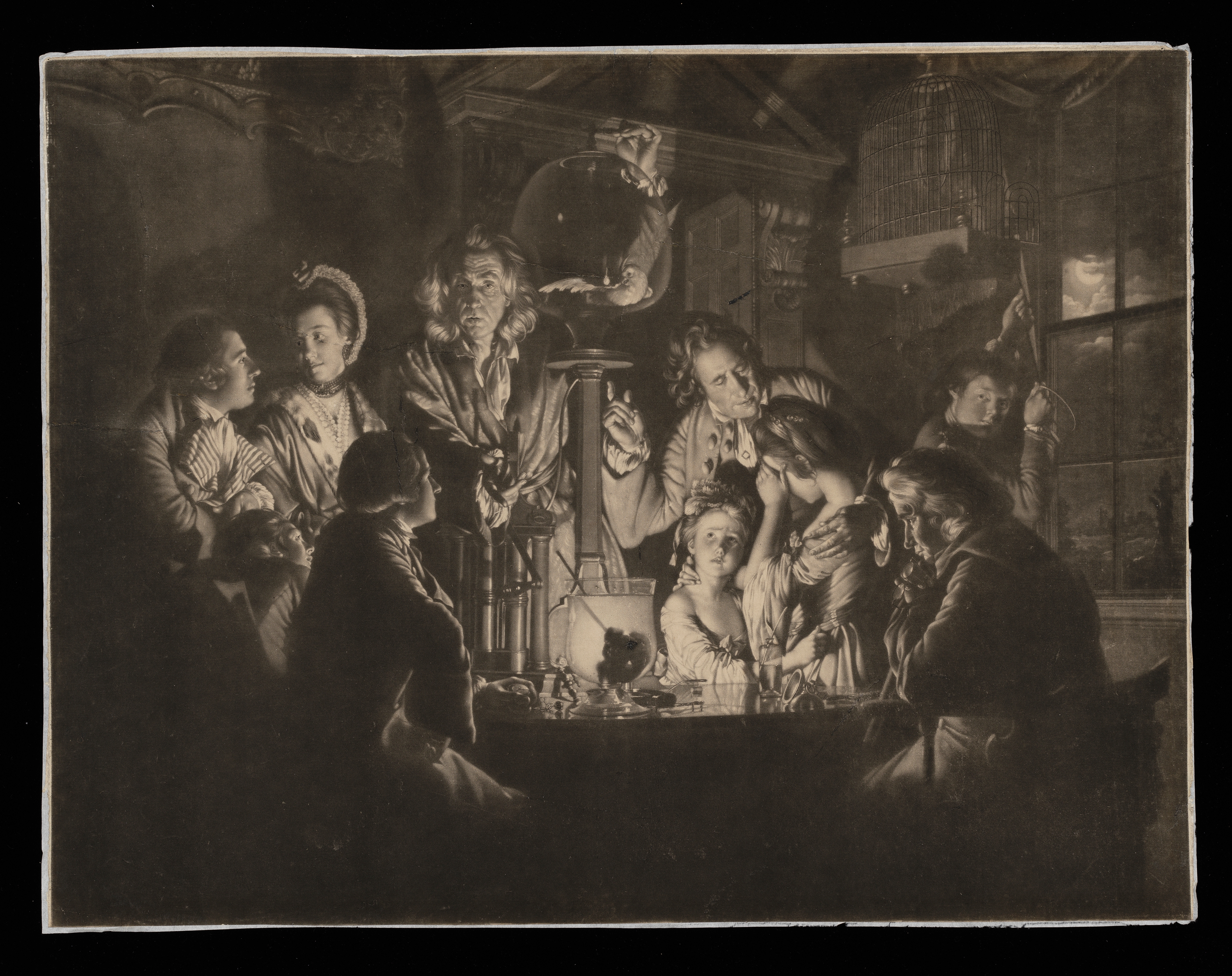 Oil painting, 'The Dead Soldier, from John Langhorne's 'Country Justice' after Joseph Wright.  66 x 86.3.; Oil painting; 'The Dead Soldier'; 26 in x 34 in; Nicolson rejects this work as by Wright. Compare to his pl.281 Cat.240, version s/d 1789; c.1789 (or after, if a copy); height 26 in, width 34 in; Oil painting; 'The Dead Soldier'; 26 in x 34 in; Graves Gallery 1910 GLAZED
